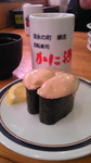 生牡蠣の軍艦すし