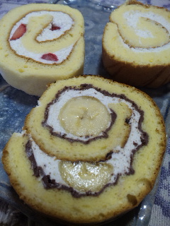 ロールケーキ(カット)