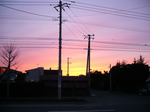 夕焼けやけた